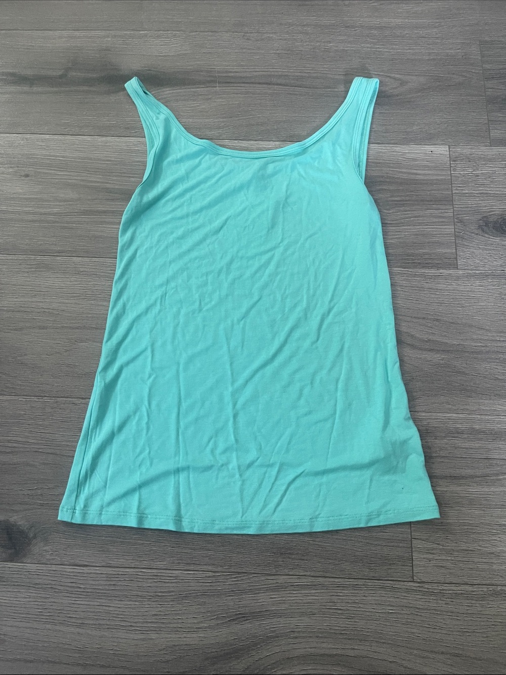 Magic Fit Mint Green Scoop Neck Tank Top